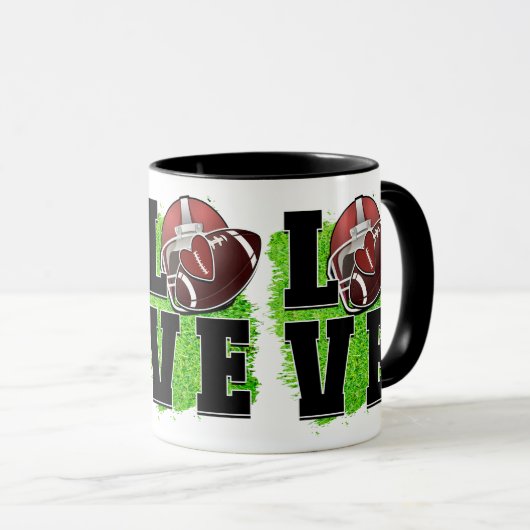 Fußball Tasse (VorderseiteRechts)