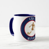 FUSSBALL TASSE (Vorderseite Links)