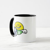Fußball Tasse (Vorderseite Links)