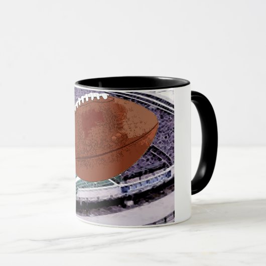 Fußball Tasse (VorderseiteRechts)