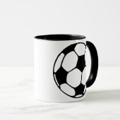 Fußball Tasse (VorderseiteRechts)
