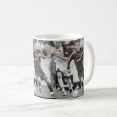 Fußball-Tasse für Fußballfans Kaffeetasse (VorderseiteRechts)