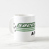 Fußball-Tasse Kaffeetasse (Vorderseite Links)