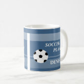 Fußball-Tasse Kaffeetasse (VorderseiteRechts)
