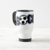 Fußball-Tasse Reisebecher (Vorderseite Links)