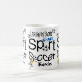 Fußball-Tasse Sport Kaffeetasse (Mittel)