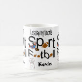 Fußball-Tasse Sport Kaffeetasse (Mittel)