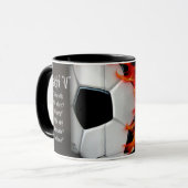 Fußball-Tasse Tasse (Vorderseite Links)