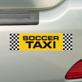 Fußball-Taxi Autoaufkleber (Auf Auto)