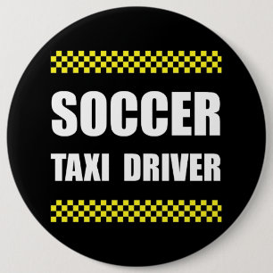 Fußball-Taxi-Fahrer Button