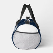 Fußball-Team, Coach Player Navy Blue Personalisier Duffle Bag (Rechts)