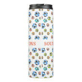 Fußball-Team-Geschenk Thermosbecher (Rückseite)
