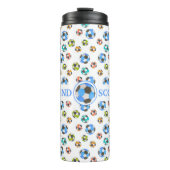 Fußball-Team-Geschenk Thermosbecher (Vorderseite)