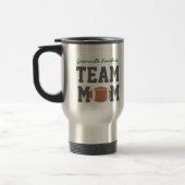 Fußball-Team-Mama-Geschenk-Tasse Reisebecher (Links)