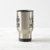 Fußball-Team-Mama-Geschenk-Tasse Reisebecher (Mittel)