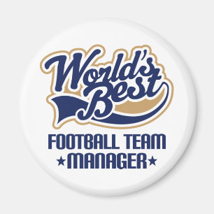 Fußball Team Manager Geschenk Magnet