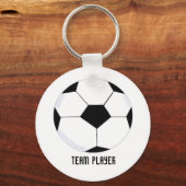 Fußball - Team Player Schlüsselanhänger (Vorderseite)