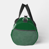 Fußball-Team, Trainer oder Player Green Personalis Duffle Bag (Rechts)