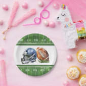 Fußball-Thema, Fußball Geburtstag Pappteller (Party)