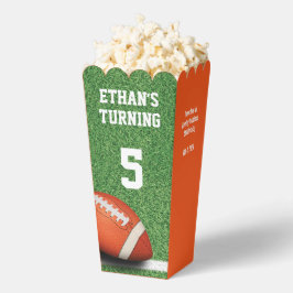 Fußball Thema Geburtstag Popcorn Box Geschenkschachtel
