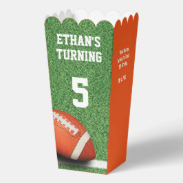 Fußball Thema Geburtstag Popcorn Box Geschenkschachtel