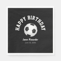 Fußball-Thema Geburtstagsparty Napkins Tableware