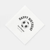 Fußball Thema Geburtstagsparty Papier Napkins Serviette (Ecke)