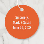 Fußball-Thema Gefallen Tag Geschenkanhänger (Rückseite)