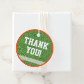 Fußball-Thema Gefallen Tag Geschenkanhänger (Beispiel)