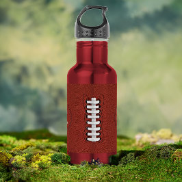 Fußball Thema Monogram Number Sport Wasserflasche