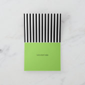 Fußball-Theme Party Danke Karte (Innenseite)