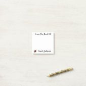 Fußball-Themennotizen Post-it Klebezettel (Auf Schreibtisch)