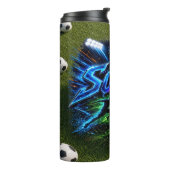 Fußball Thermosbecher (Nach links gedreht)