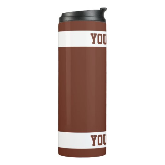 Fußball Thermosbecher (Nach links gedreht)