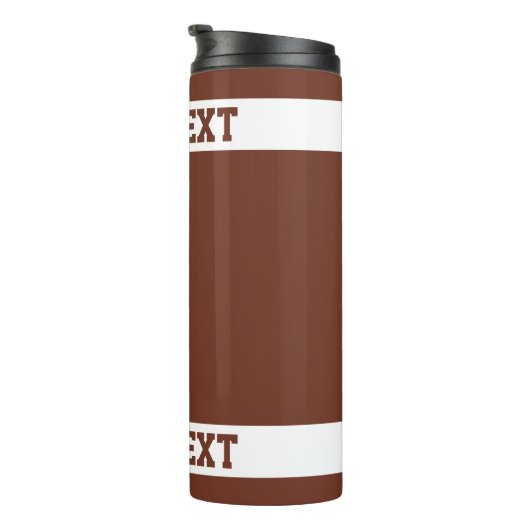 Fußball Thermosbecher (Nach rechts gedreht)