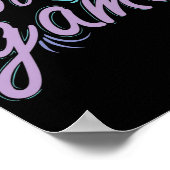 Fußball "This Girl`s got Game" Poster (Ecke)