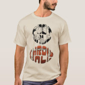 "Fußball Throwball" lustiger Fußball-T - Shirt (Vorderseite)
