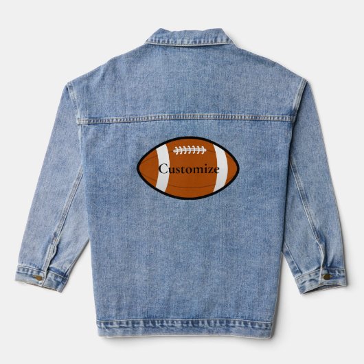 Fußball-Thunder_Cove Jeansjacke (Rückseite)
