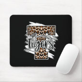 Fußball-Tiger-Schulsport-Fan-Teamgeist Mousepad (Mit Mouse)