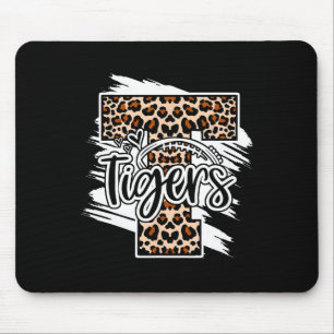 Fußball-Tiger-Schulsport-Fan-Teamgeist  Mousepad
