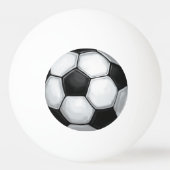 Fußball Tischtennisball (Rückseite)