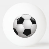 Fußball Tischtennisball (Vorderseite)