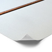 Fußball-Tor Poster (Ecke)