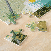 Fußball-Torballer Puzzle (Seite)