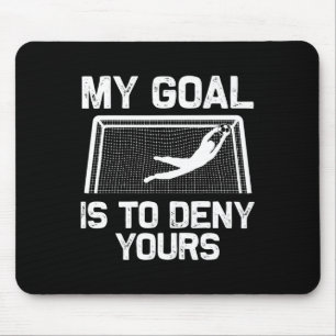 Fußball-Torhüter-Kunst für Männer Frauen Jungen Mä Mousepad