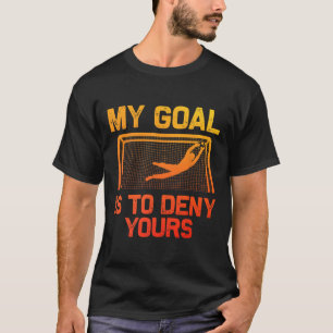 Fußball-Torhüter-Kunst für Männer Frauen Jungen Mä T-Shirt