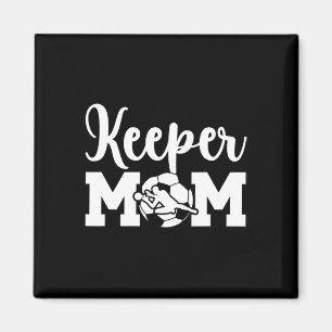 Fußball-Torhüter-Mama eines Fußball-Torhüters Mutt Magnet