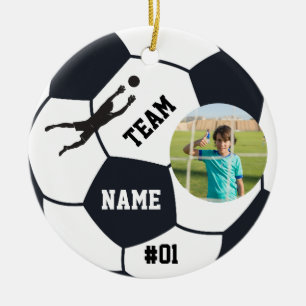 Fußball-Torhüter-Ornament Torwart Fußball Sport Keramik Ornament