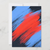 Fußball Touchdown Game Time Joint Geburtstag Einladung (Rückseite)