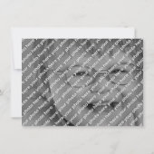 Fußball-Touchdown-Kinder Geburtstagsparty Einladung (Rückseite)